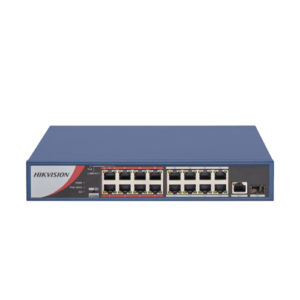 DS-3E0318P-E/M(B) Hikvision POE Switch16 Port (Fast Ethernet Unmanaged)