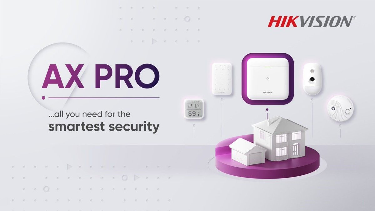 Hikvision เปิดตัวระบบแจ้งเตือนแบบไร้สาย “AX PRO”
